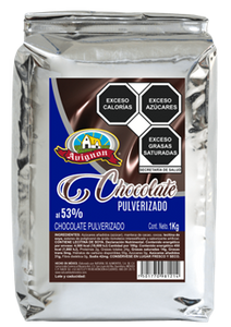 CHOCOLATE PULVERIZADO OSCURO GOURMET 50% (1KG)