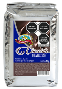 CHOCOLATE PULVERIZADO CLARO TURQUESA (1 KG)