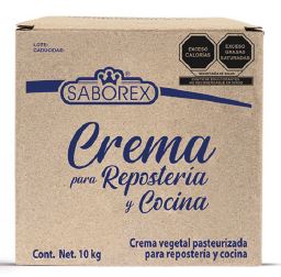 CREMA PURA SABOREX 10 LT