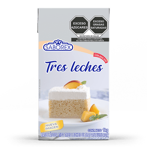 JARABE 3 LECHES 1 LT SABOREX