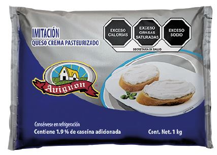 QUESO CREMA AVIGNON 4 KG (CAJA 4X1 KG)