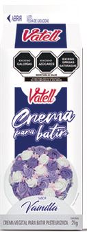 CREMA P/BATIR TOPPING VATEL 2KG VAINILL