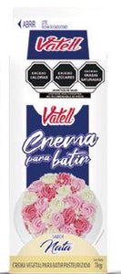 CREMA P/BATIR TOPPING VATELL 2KG NATA